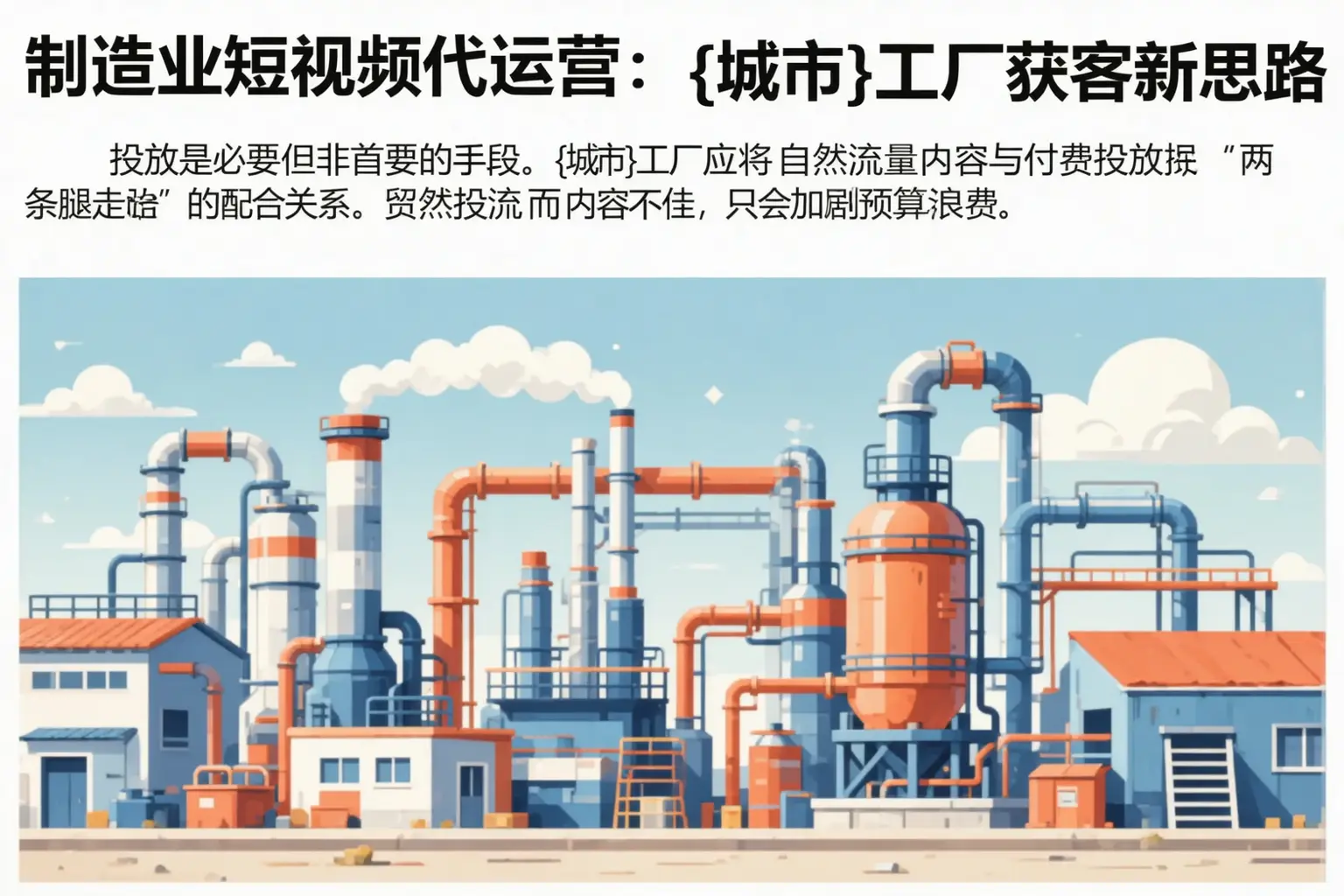 制造业短视频代运营:泰宁工厂获客新思路